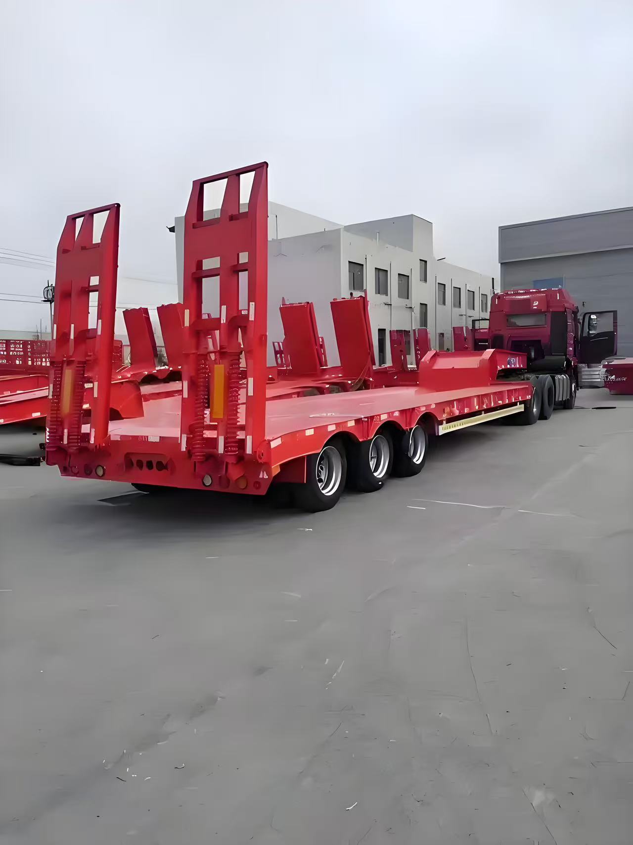 Lowbed Semi-Trailer (Excavator Transport) 6